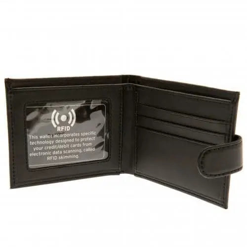 Liverpool FC Leather Wallet with Anti Fraud Technology Inside View