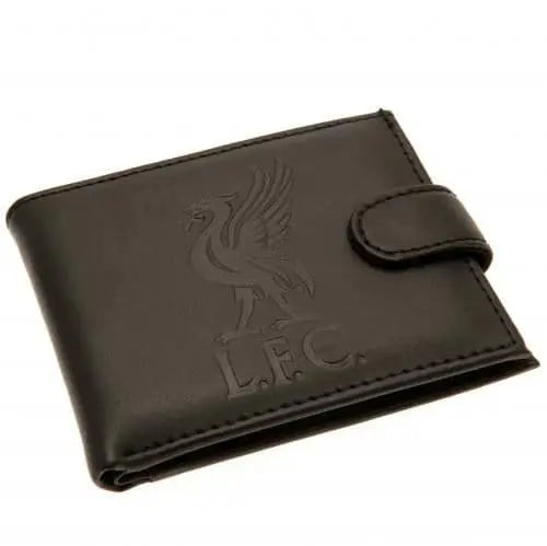 Liverpool FC Leather Wallet with Anti Fraud Technology Closed