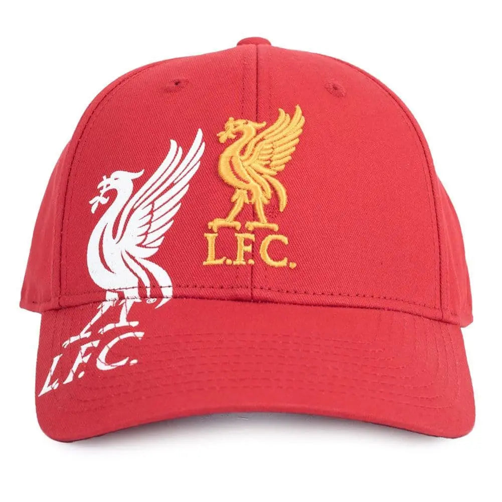 Liverpool FC Obsidian Red Cap Front View