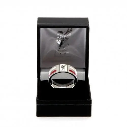 Liverpool FC Ring with Colour Stripe Boxed