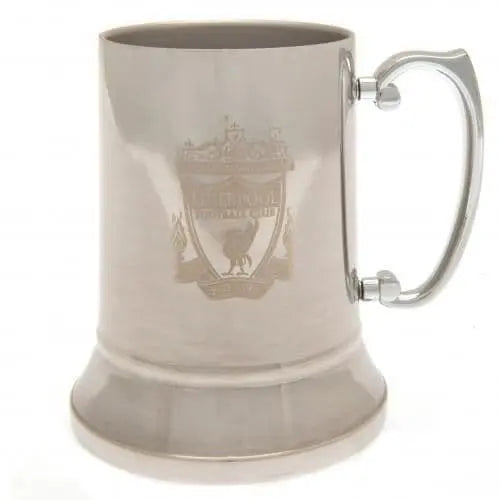 Liverpool FC Stainless Steel Tankard Front View