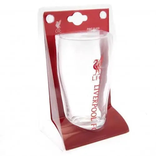 Liverpool FC Tulip Pint Glass Packaged