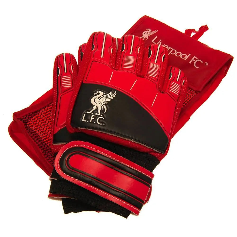 Liverpool FC Delta Youths Goalkeeper Gloves Top View