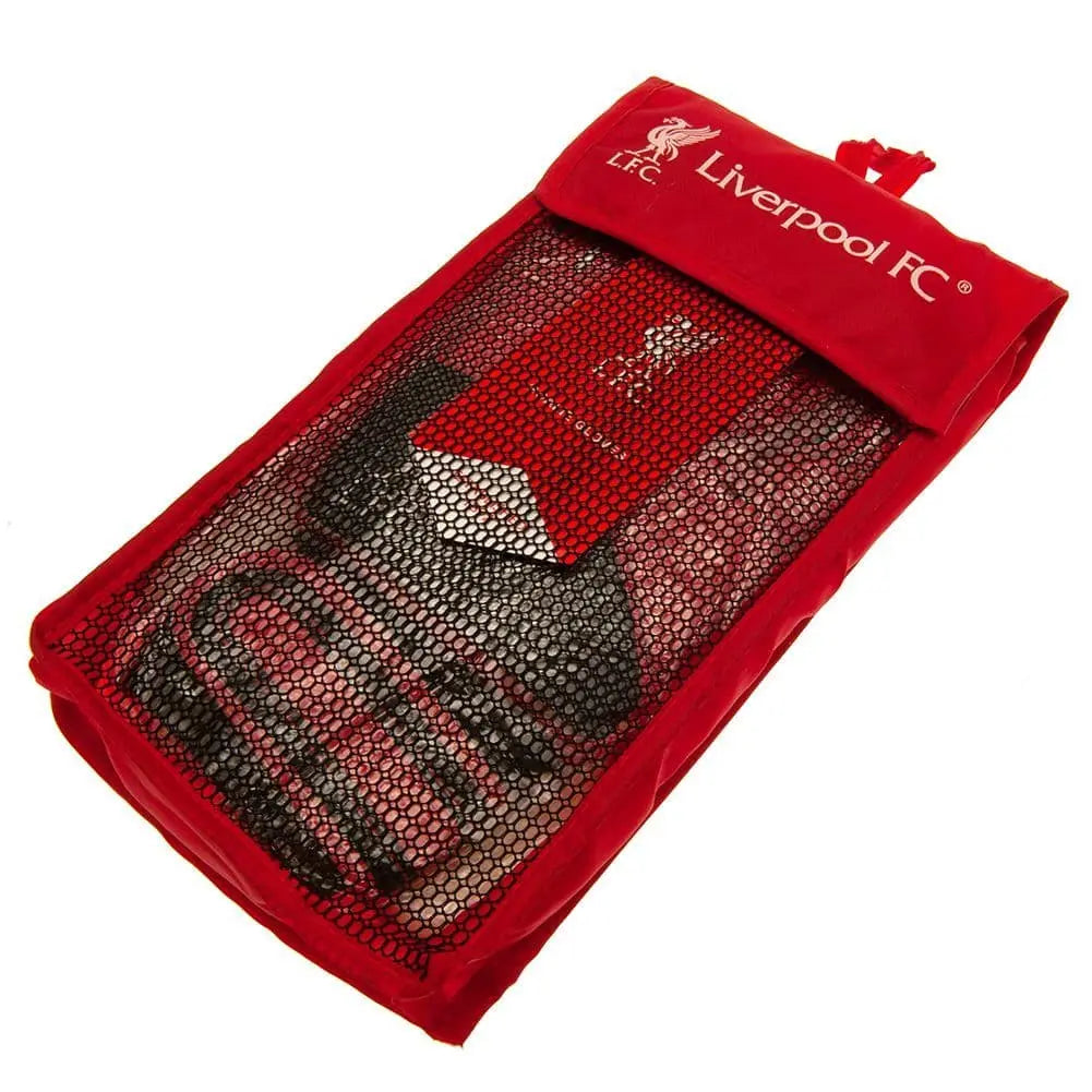 Liverpool FC Delta Youths Goalkeeper Gloves in Bag