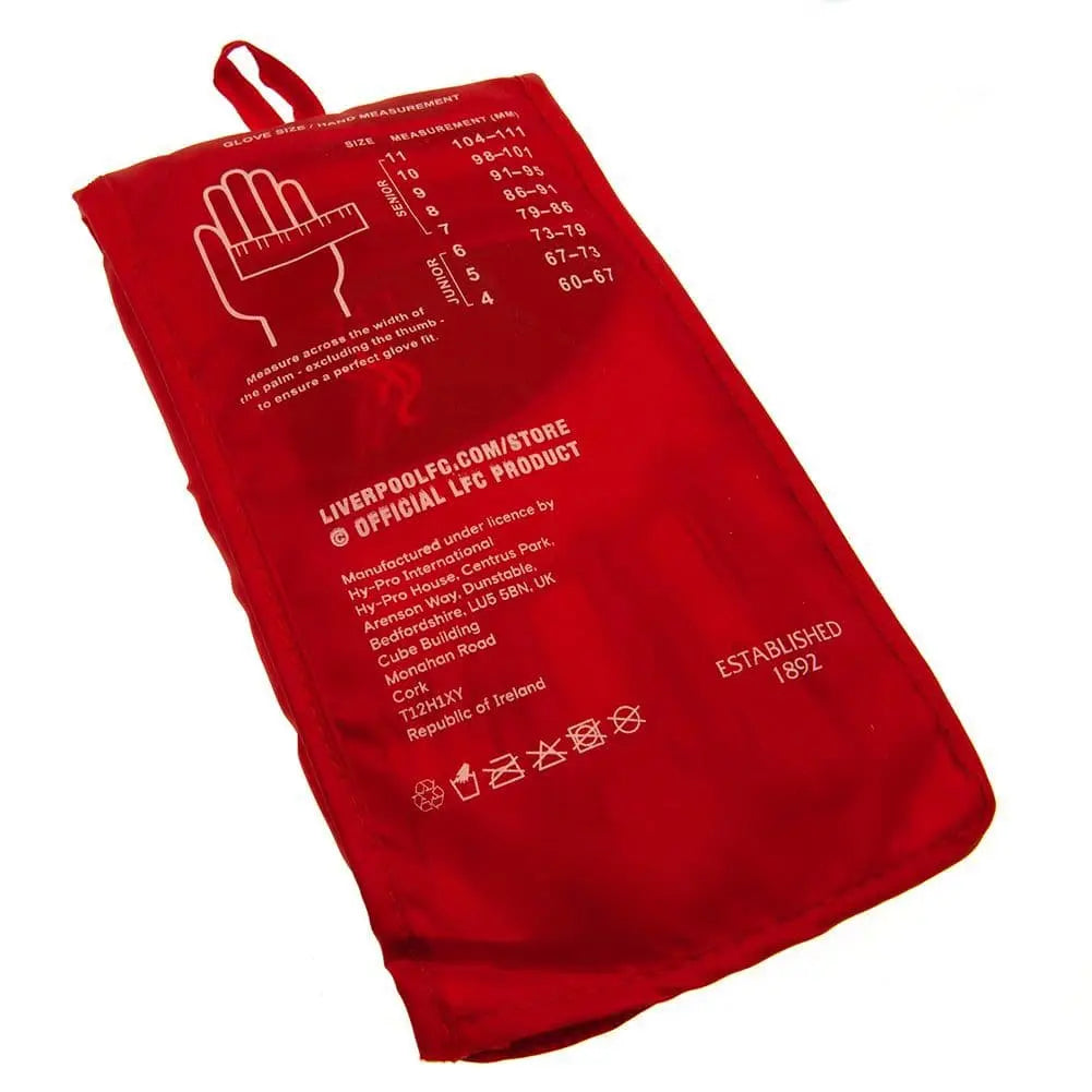 Liverpool FC Delta Youths Goalkeeper Gloves Packaging
