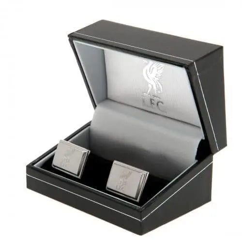 Liverpool FC Stainless Steel Liverbird Cufflinks Boxed