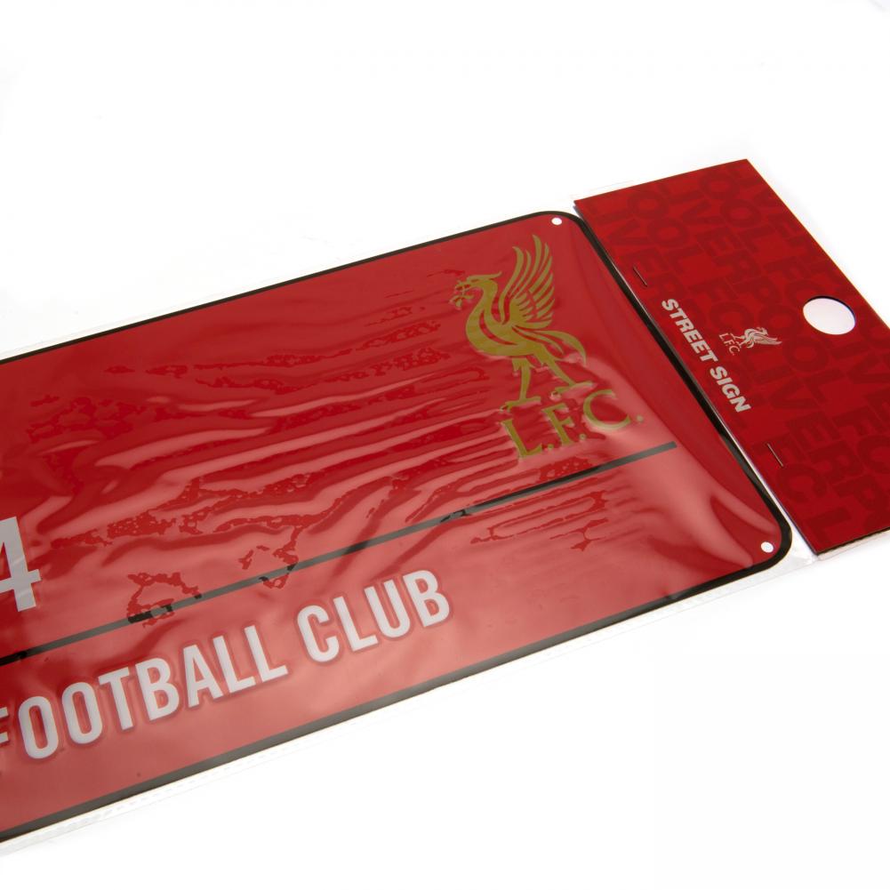 Liverpool FC Colour Anfield Road Street Sign