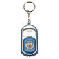 Manchester City Bottle Opener Keyring with Torch