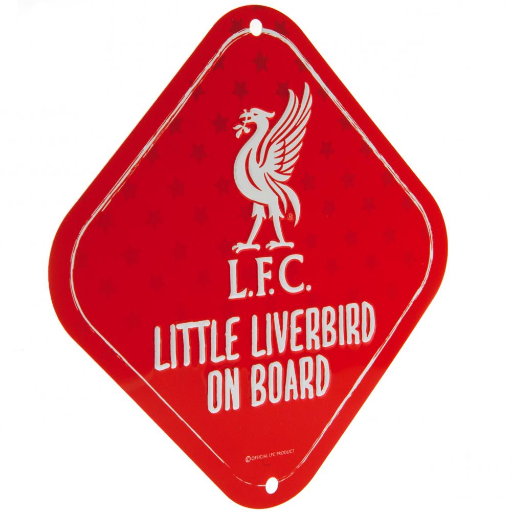Liverpool FC Little Liverbird Baby on Board Sign