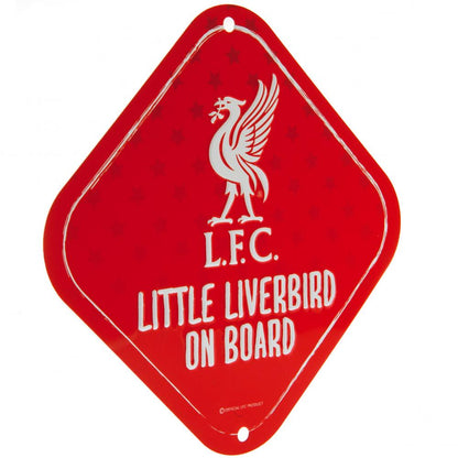 Liverpool FC Little Liverbird Baby on Board Sign