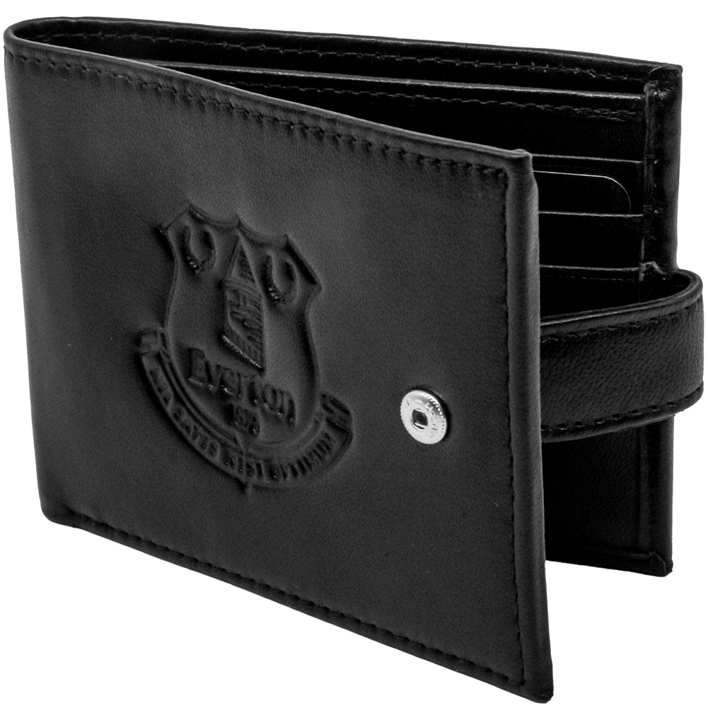 Everton Leather Wallet with Anti-Fraud Technology