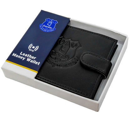 Everton Leather Wallet with Anti-Fraud Technology