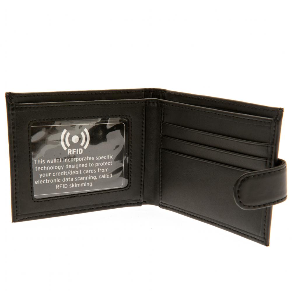 Tottenham Hotspur Leather Wallet with Anti-Fraud Technology