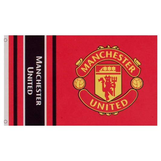 Manchester United Wordmark Flag Unwrapped