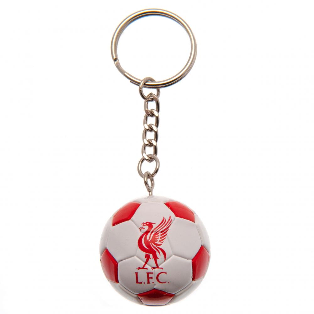 Liverpool FC football shaped keyring