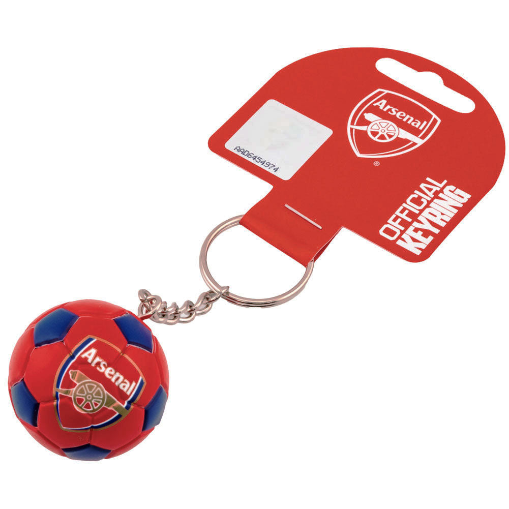 Arsenal Football Keyring on header card