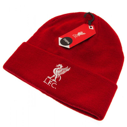 Liverpool FC Red Cuff Beanie Hat