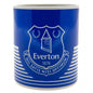 Blue mug with Everton logo on a white background