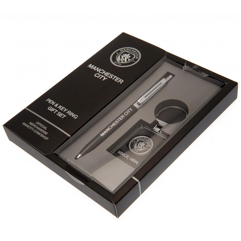 Manchester City Pen & Keyring Set