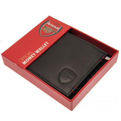 Arsenal Leather Stitched Wallet