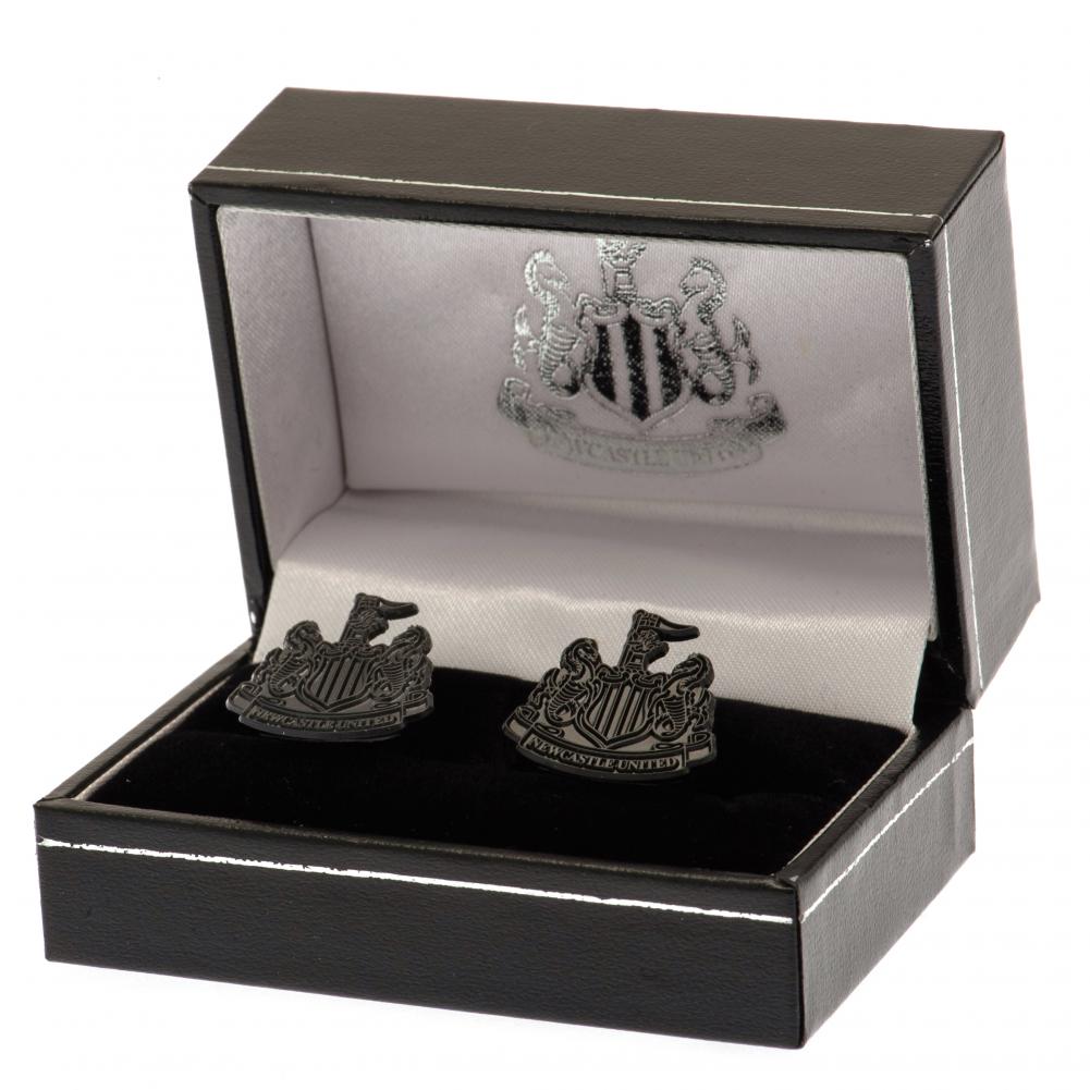 Newcastle United Black Cufflinks IP