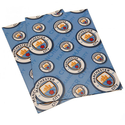 Manchester City Gift Wrapping Paper