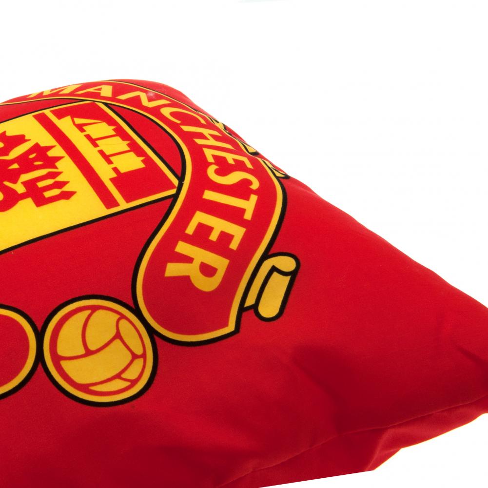 Manchester United Cushion Close Up