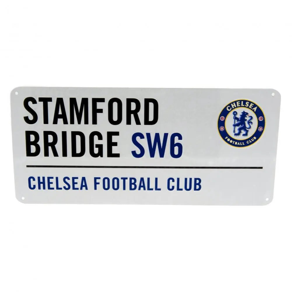 Chelsea FC White Stamford Bridge Street Sig – Football Gifts Online