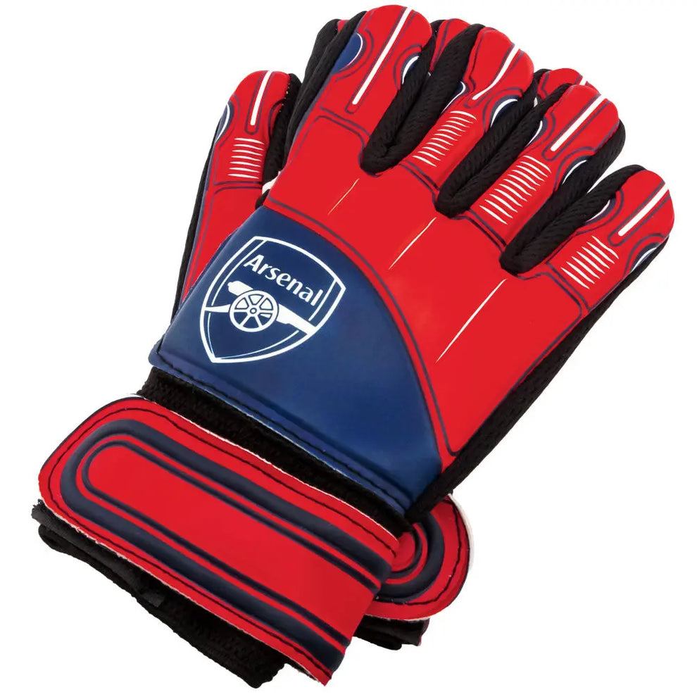 Arsenal FC Kids Goalkeeper Gloves | Gifts for an Arsenal Fan – Football ...