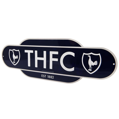 Tottenham Hotspur Colour Retro Sign