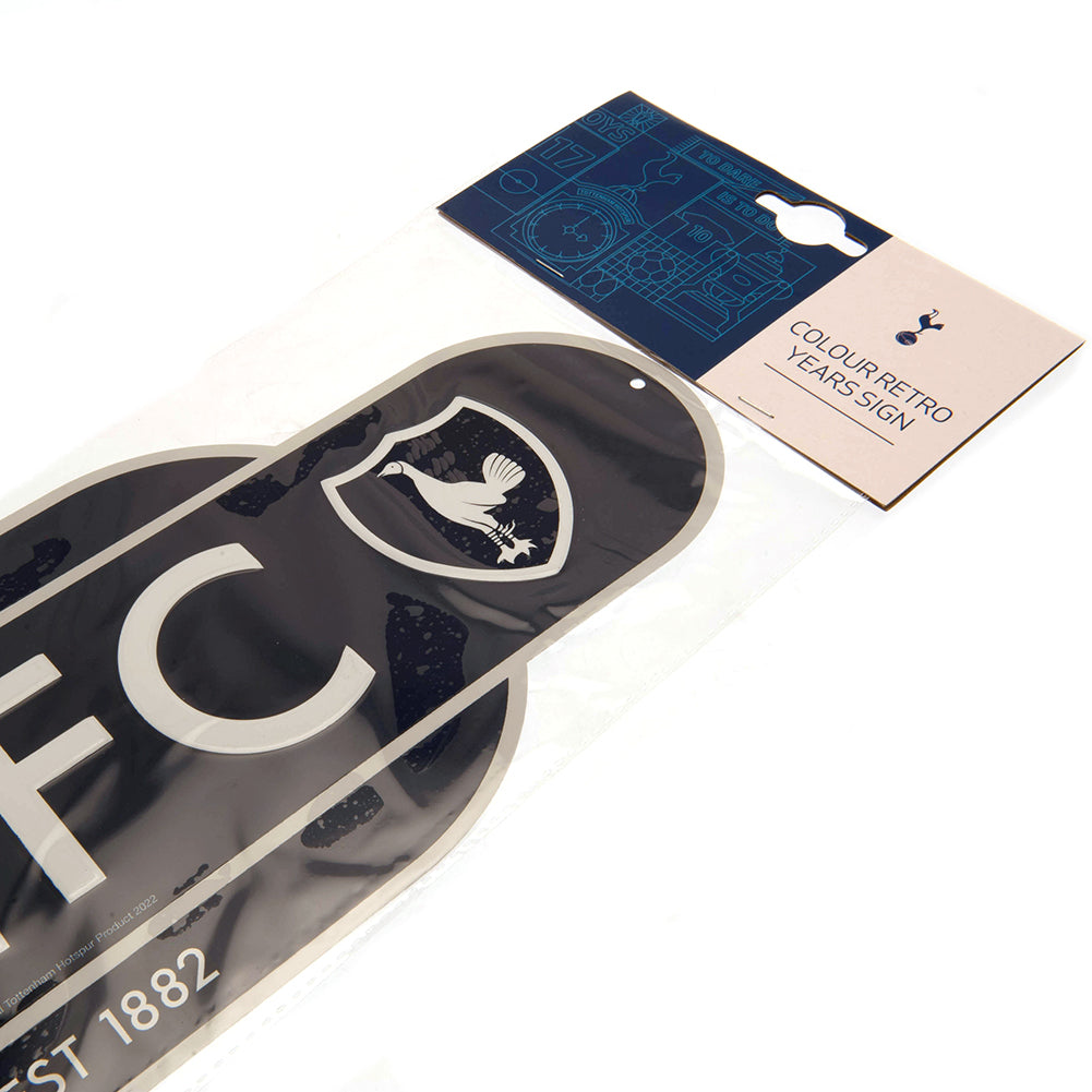 Tottenham Hotspur Colour Retro Sign