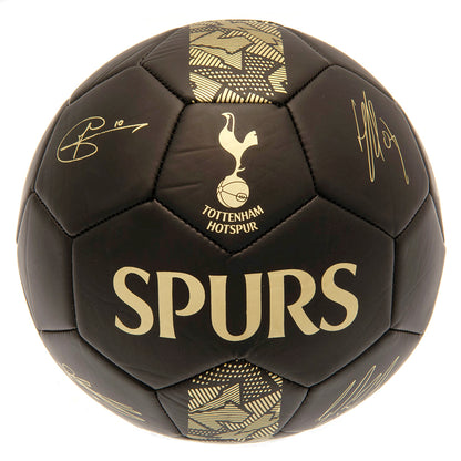 Tottenham Hotspur Gold Phantom Football with Signatures