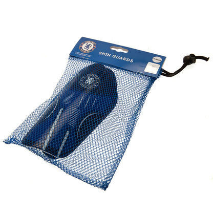 Chelsea FC Kids Delta Shin Pads in Bag
