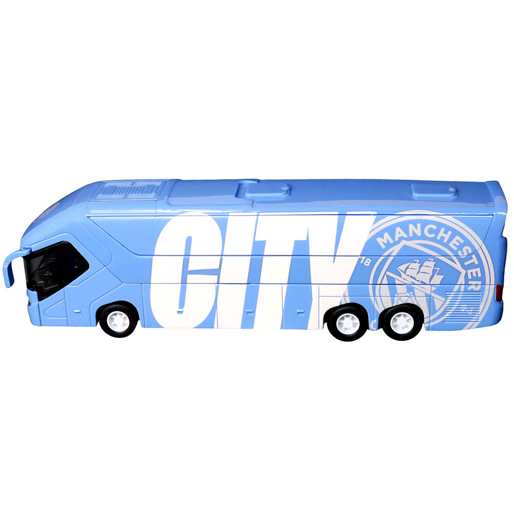 Manchester City Diecast Team Bus Side