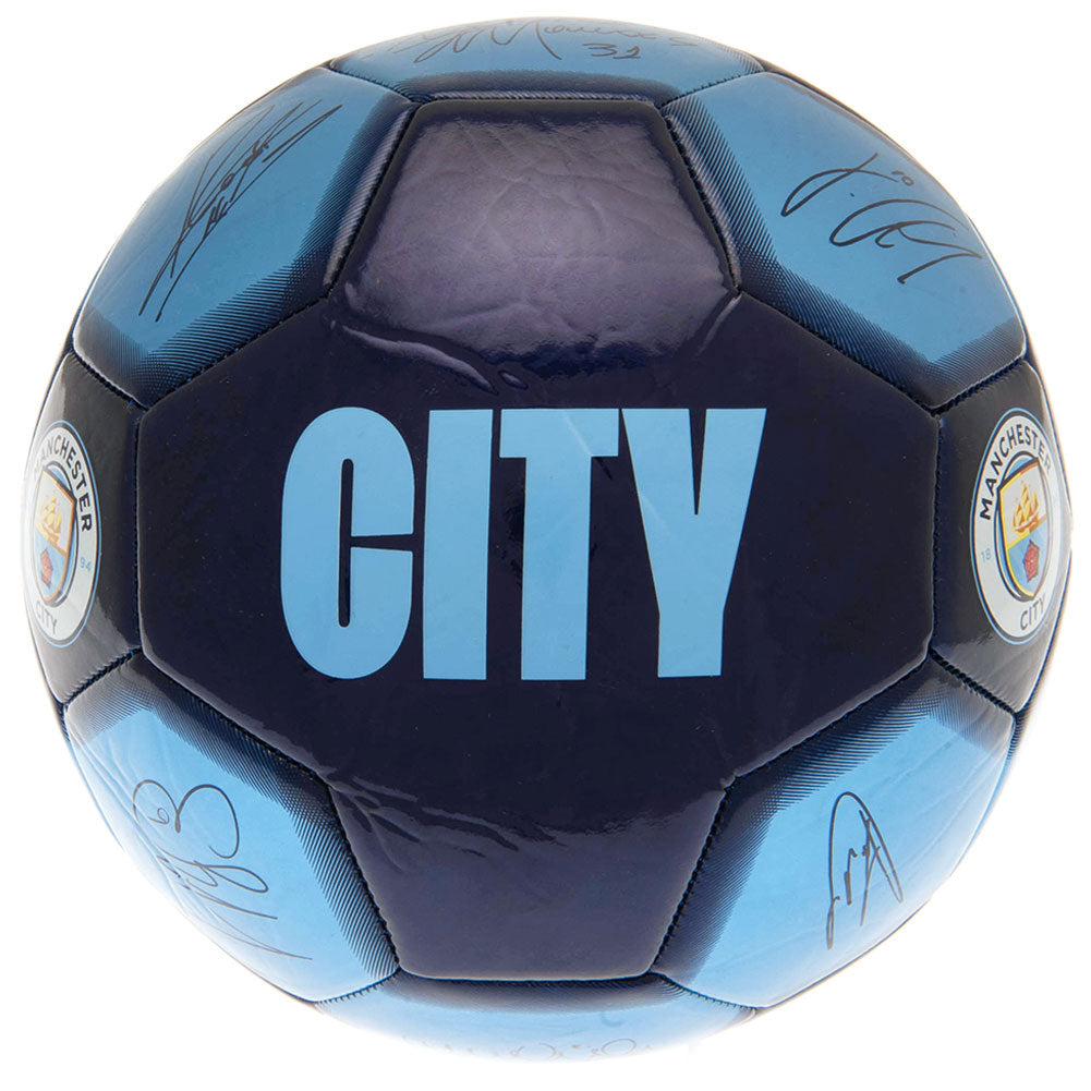 Manchester City 26 Panel Signature Football