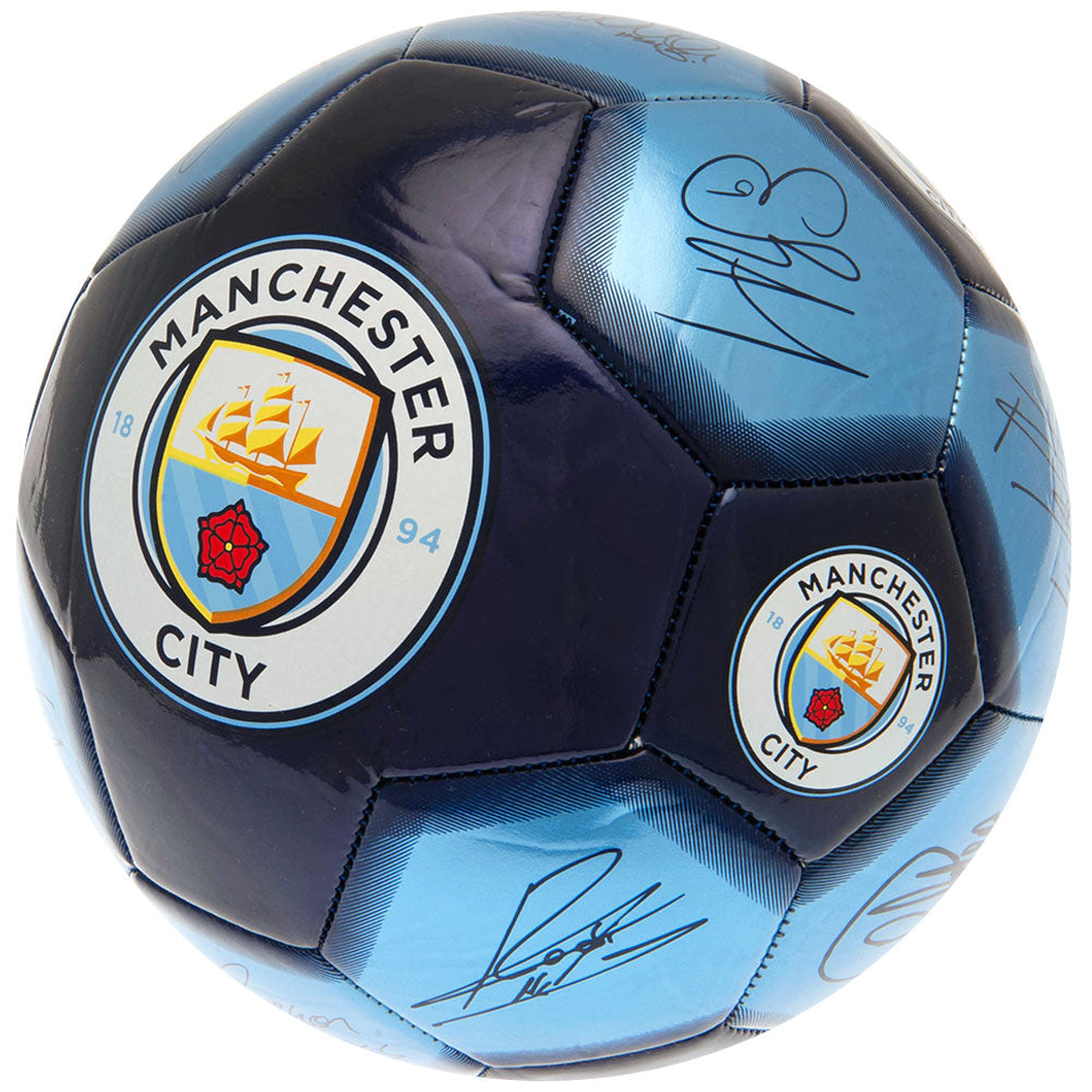 Manchester City 26 Panel Signature Football