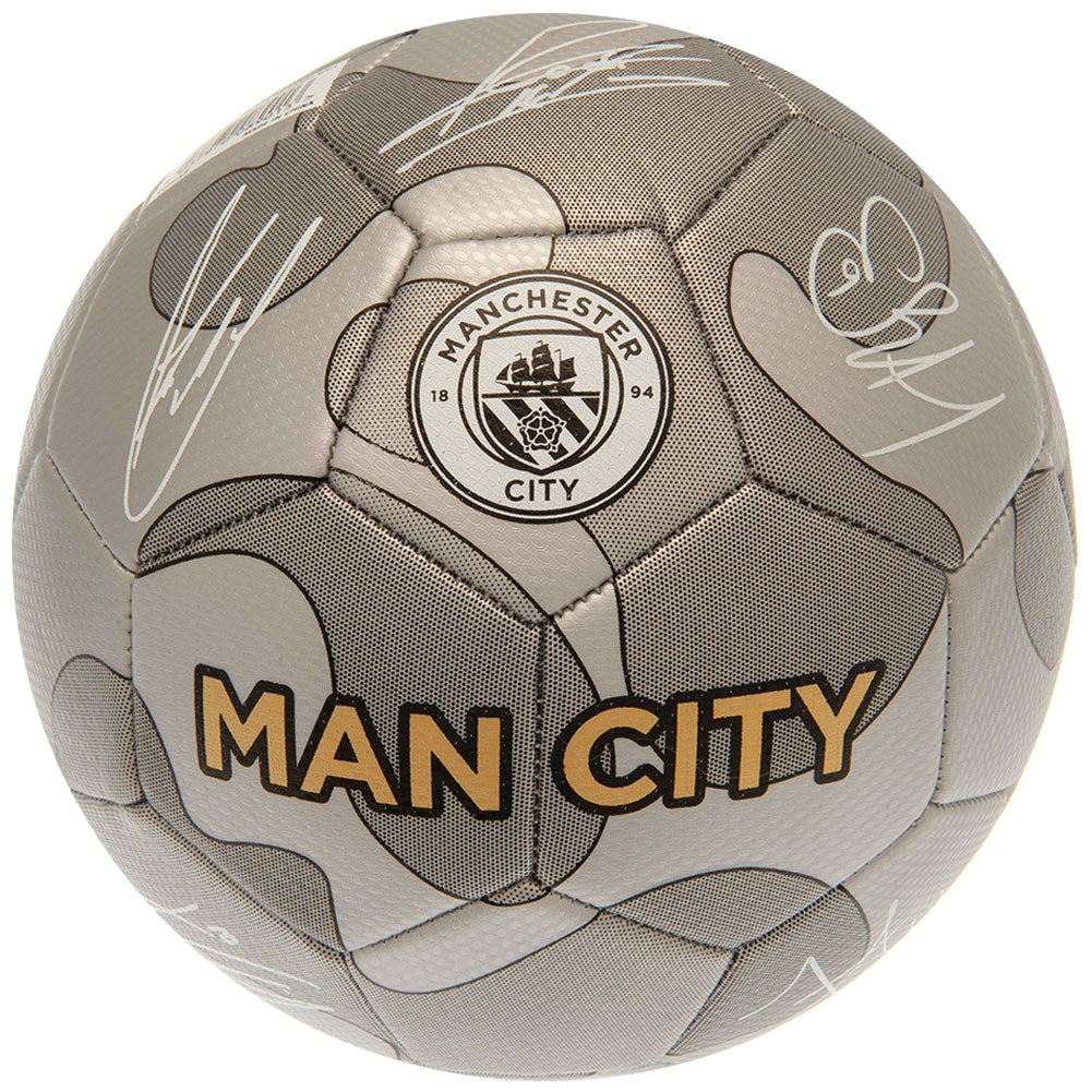 Manchester City Camo Signature Football