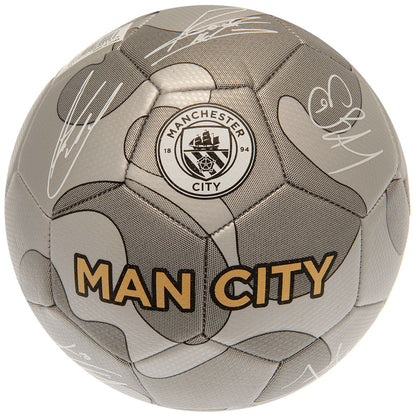 Manchester City Camo Signature Football