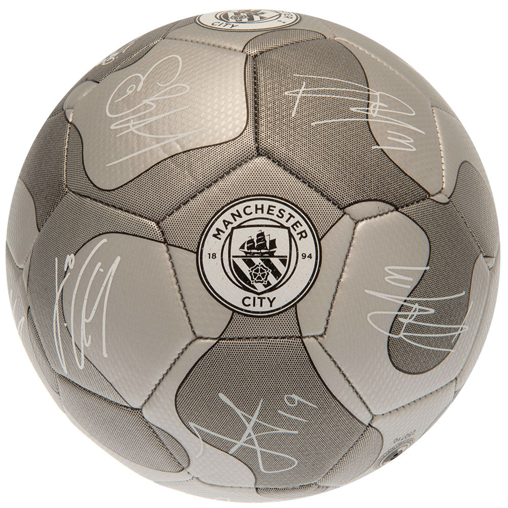 Manchester City Camo Signature Football