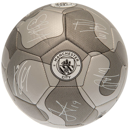Manchester City Camo Signature Football