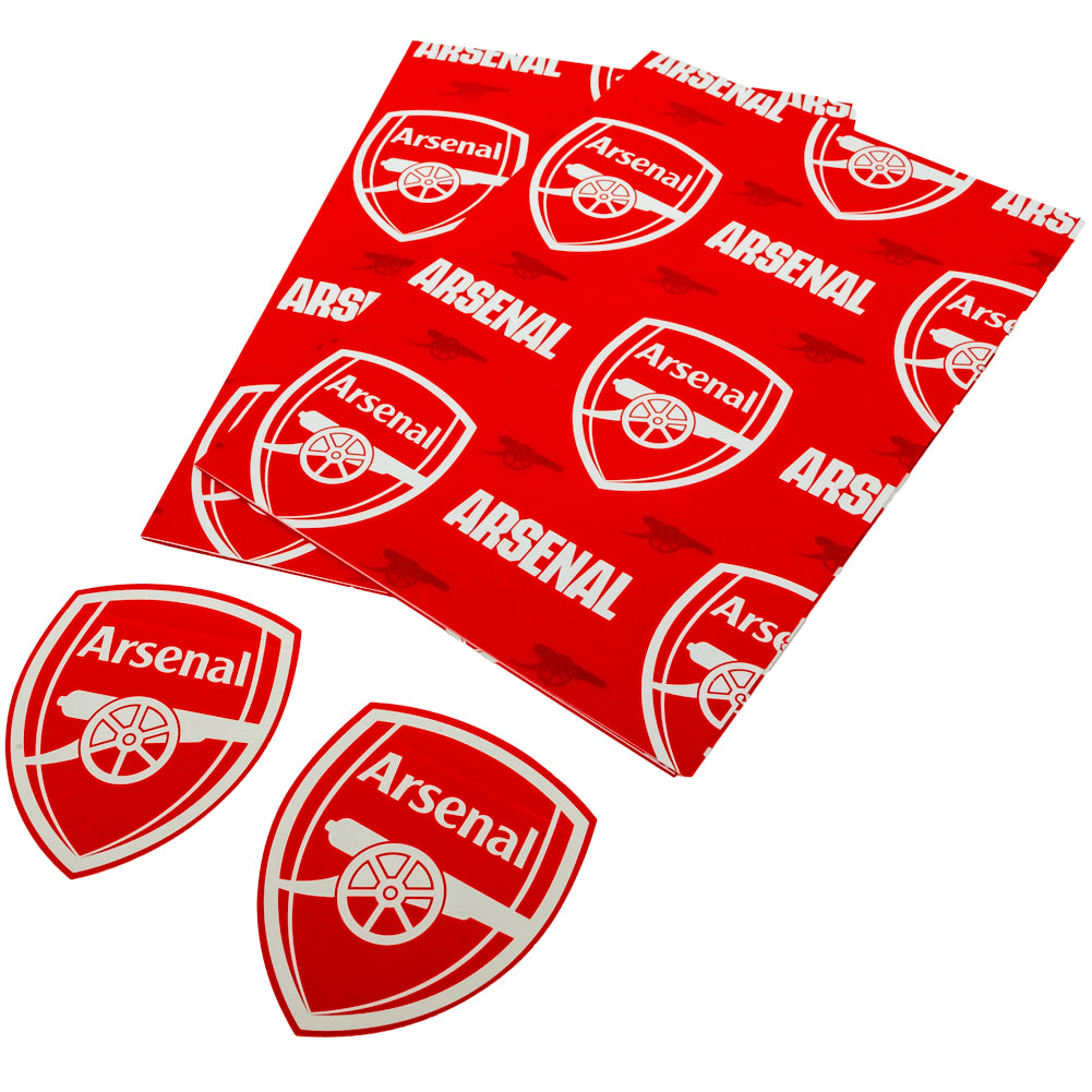 Arsenal Gift Wrapping Paper (Text)