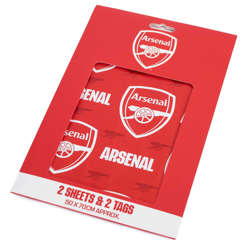 Arsenal Gift Wrapping Paper (Text)
