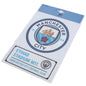 Manchester City A4 Decal Sticker