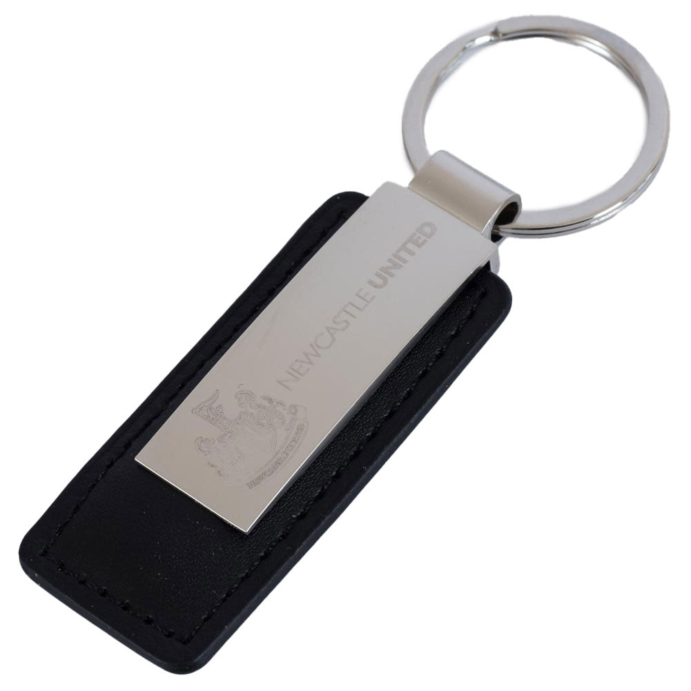 Newcastle United Leather Key Fob