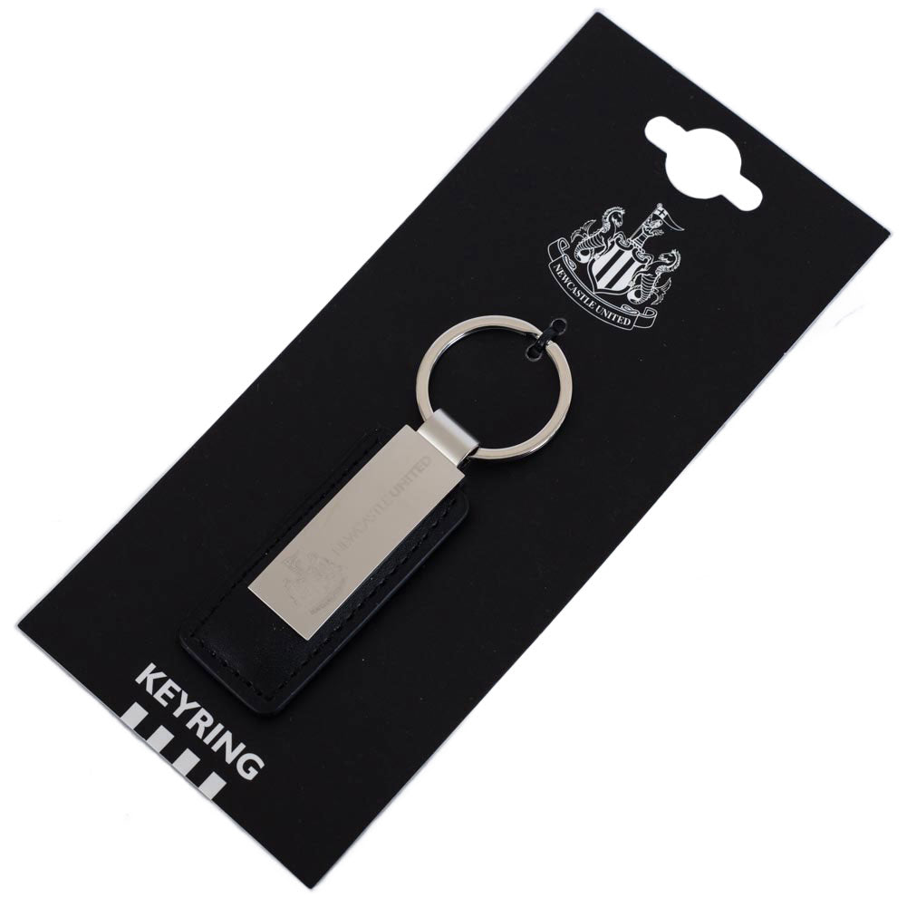 Newcastle United Leather Key Fob