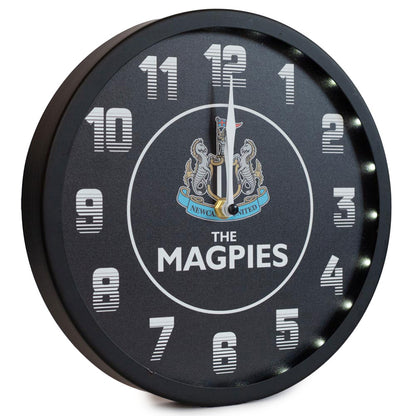 Newcastle United LED Magpies Wall Clock