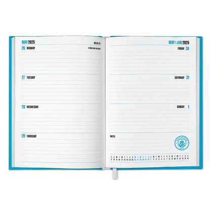 Manchester City 2025 A5 Diary