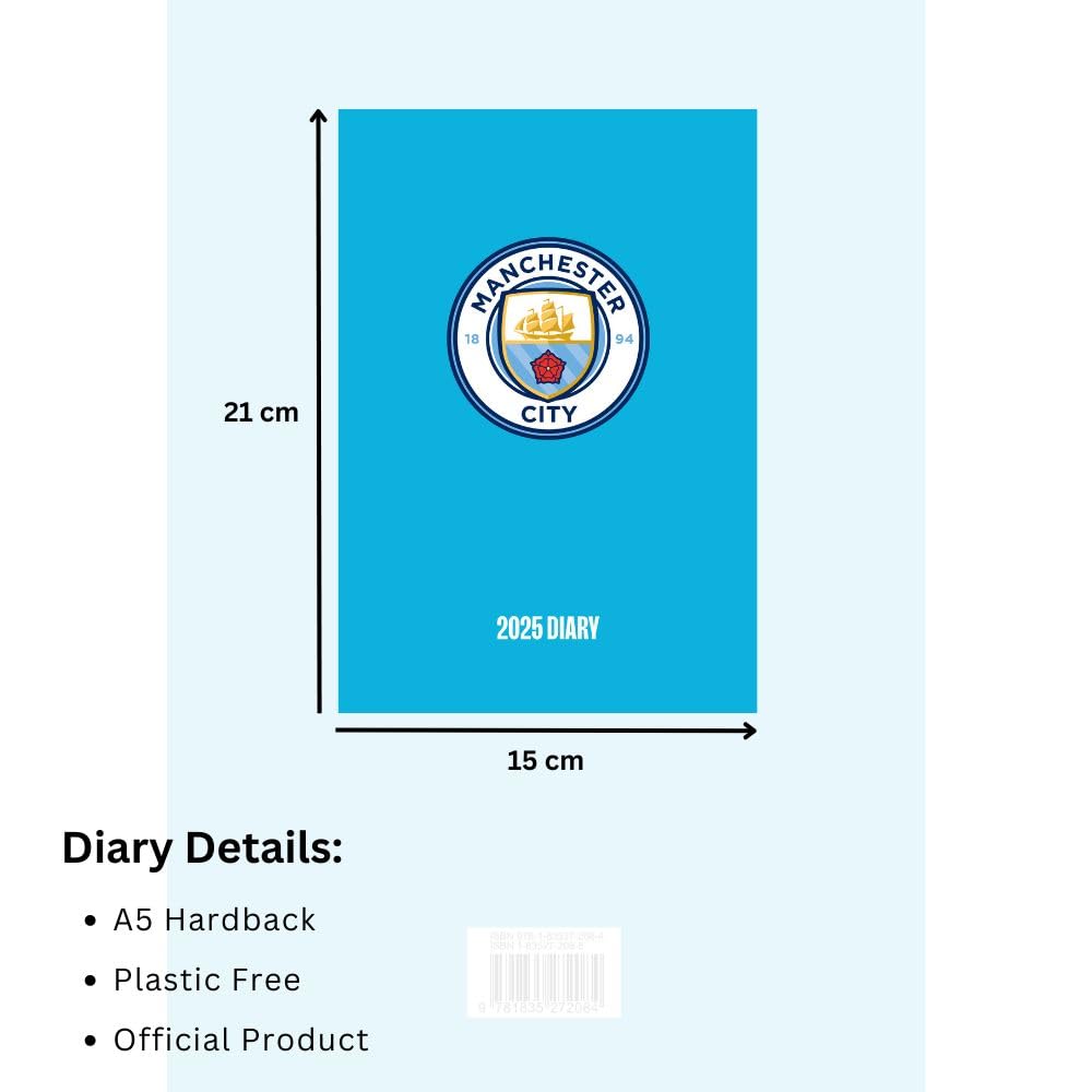 Manchester City 2025 A5 Diary
