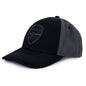 Black and gray cap with Arsenal logo on a white background