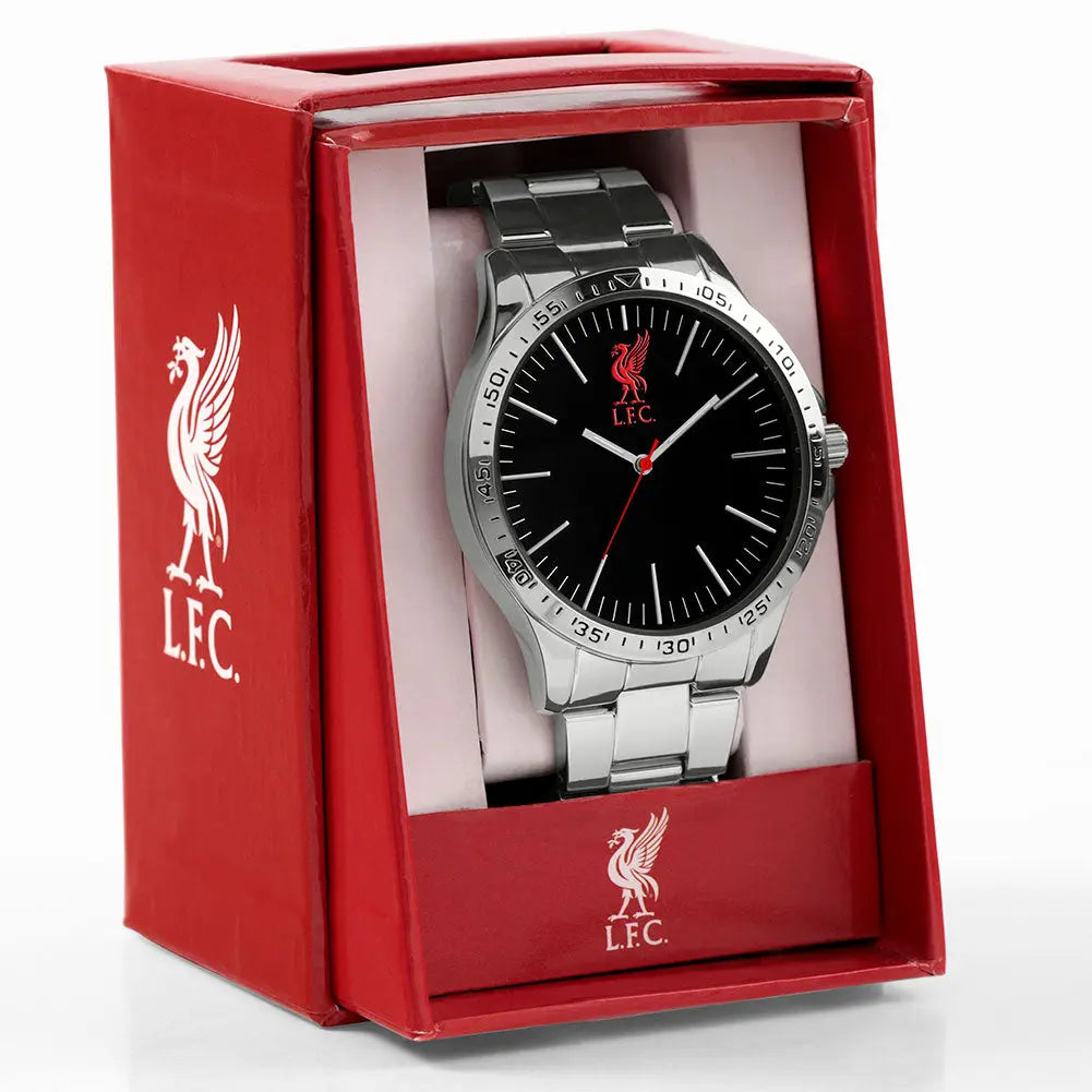 Liverpool FC Silver Bracelet Watch Football Gifts Online